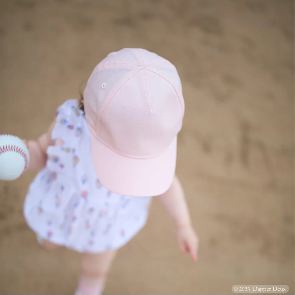 H&M | Cotton Baseball Cap in Powder Pink 9-12 Months